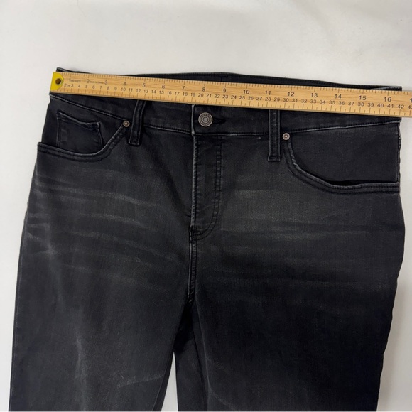 Chicos Embellished Bedazzled Aztec Black Jeans, Size 12P, So Slimming Girlfriend - Picture 7 of 10